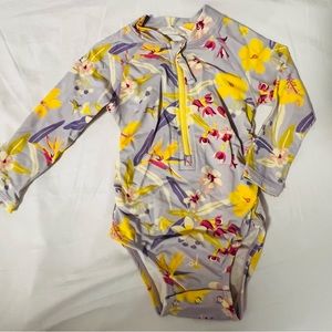 Long Sleeve Swimsuit - Jan & Jul 12-18 month